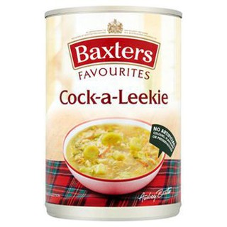 Baxters Favourites Cock-a-leekie Soup 400g  แบ็กซ์เตอร์ซุปค๊อกอะลีคกี้ 400 กรัม