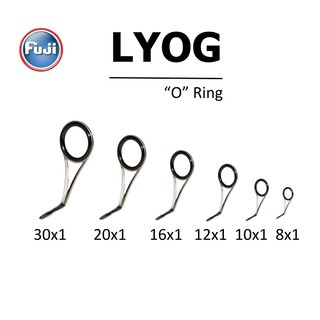 ชุดไกด์ Fuji LYOG โอริง "O" Ring ไกด์ขาเดียว 6 ชิ้น