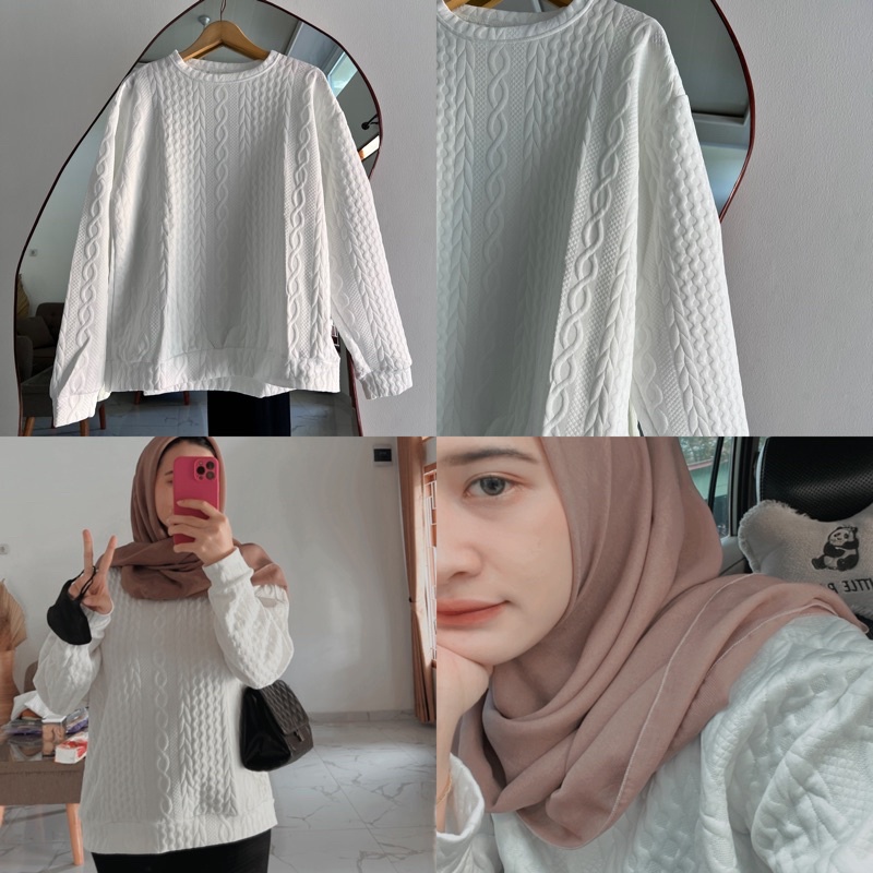 Adsidea - ELIA ALLSIZE/CREWNCEK SWETER