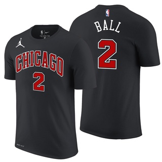 เสื้อยืดวินเทจเสื้อยืด ลายบาสเก็ตบอล Nba Chicago Bulls Koas No. 2 Lonzo Ball ICON - ociation - Statement EditionS-3XL