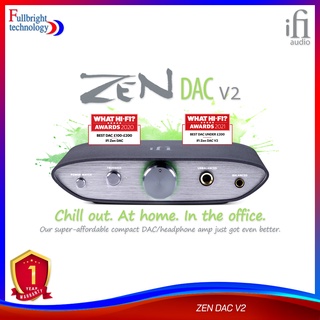 iFi Audio ZEN DAC V.2 DAC-Amp ตั้งโต๊ะแบบ USB รองรับ Hi-Res MQA และ XMOS 16-Core รับประกันศูนย์ไทย 1 ปี