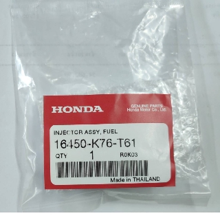 หัวฉีด WAVE 125 I ปลาวาฬ ไฟหน้า LED 2018-2022 หัวฉีดน้ำมันเชื้อเพลิง แท้ HONDA FUEL INJECTOR