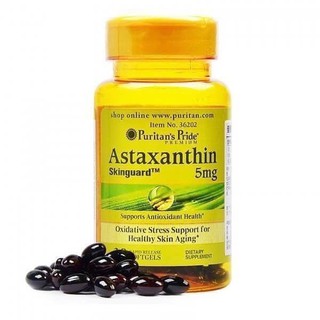 Puritans Pride Astaxanthin 5 mg. 60 softgel