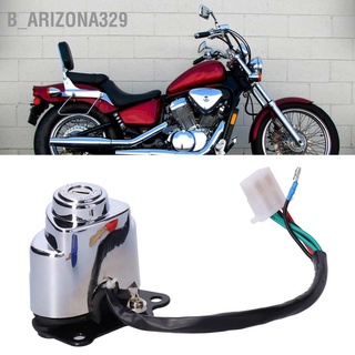 Arizona329 สวิตช์ล็อครถจักรยานยนต์ พร้อมกุญแจ 3 สี สําหรับ Honda Shadow Vt600 Vt400 Vt750 Steed Vlx 400