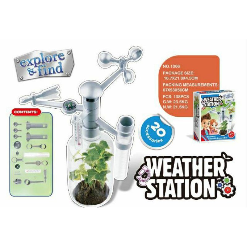 WEATHER STATION ทดลองวิทยาศาสตร์