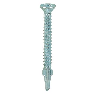 FITT 7X1-1/2" SELF DRILL SCREW 12 EA สกรูยึดไม้ฝามีปีก FITT 7X1-1/2 นิ้ว 12 ตัว สกรู, น๊อตและแหวน อุปกรณ์ยึดติด เครื่องม