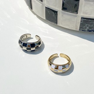 playstuff - Checkered dome ring