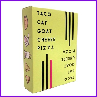 การ์ดเกม Taco Cat Goat Cheese Pizza สําหรับผู้ใหญ่ และวัยรุ่น