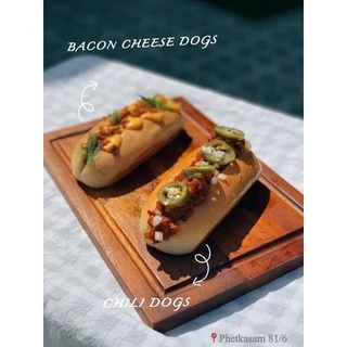 🌭🌭ขนมปังฮอทดอก ขนาด 6 นิ้ว บรรจุ 8 ชิ้น brioche hot dog bun 1 คำสั่งซื้อไม่เกิน 8 แพนะคะ