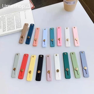 ที่วางโทรศัพท์ คล้องมือถือ finger strap ติดเคสโทรศัพท์ พกพา ซิลิโคนโทรศัพท์ผู้ถือแหวนนิ้วมือ