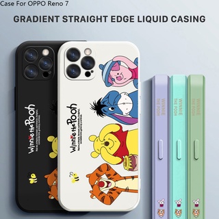 OPPO Reno 7 7Z Pro 5G 4G ออปโป้ สำหรับ Case Pooh Bear เคส เคสโทรศัพท์ เคสมือถือ