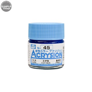 Mr.Hobby MR.ACRYSION COLOR N-45 LIGHT BLUE 4973028112399 (สี)