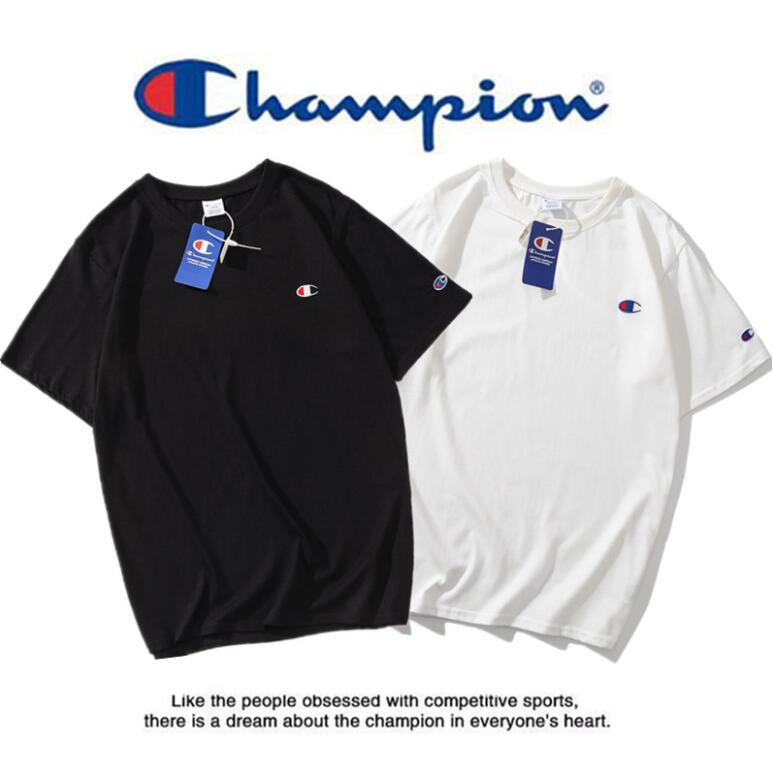 DYCX เสื้อยืดแขนสั้น ปักลาย champion แฟชั่น แนวโน้ม