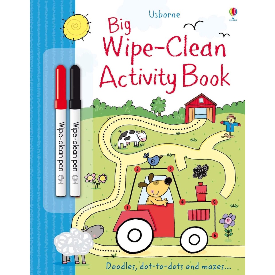 หนังสือ - หนังสือกิจกรรม Big Wipe-Clean
