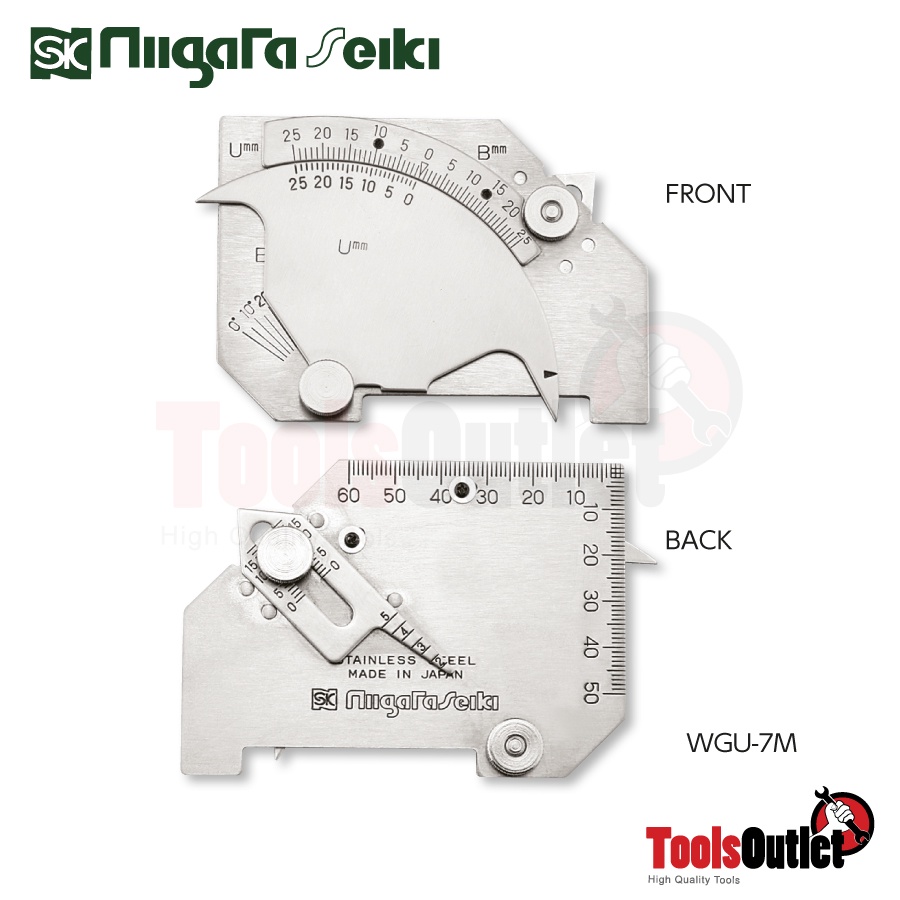 SK Niigata Seiki Welding Gauge เกจวัดแนวเชื่อม รุ่น WGU-7M