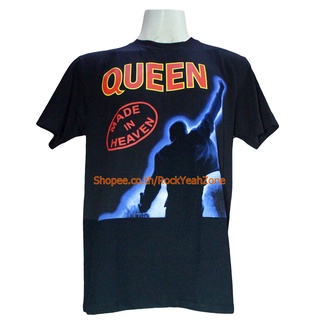 เสื้อวง QUEEN เสื้อไซส์ยุโรป ควีน PTA13 เสื้อยืดวงดนตรีร็อค Rockyeah