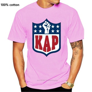 เสื้อยืด พิมพ์ลายโลโก้ฟุตบอล Colin Kaepernick Kap Oldskool สําหรับผู้ชายS-5XL