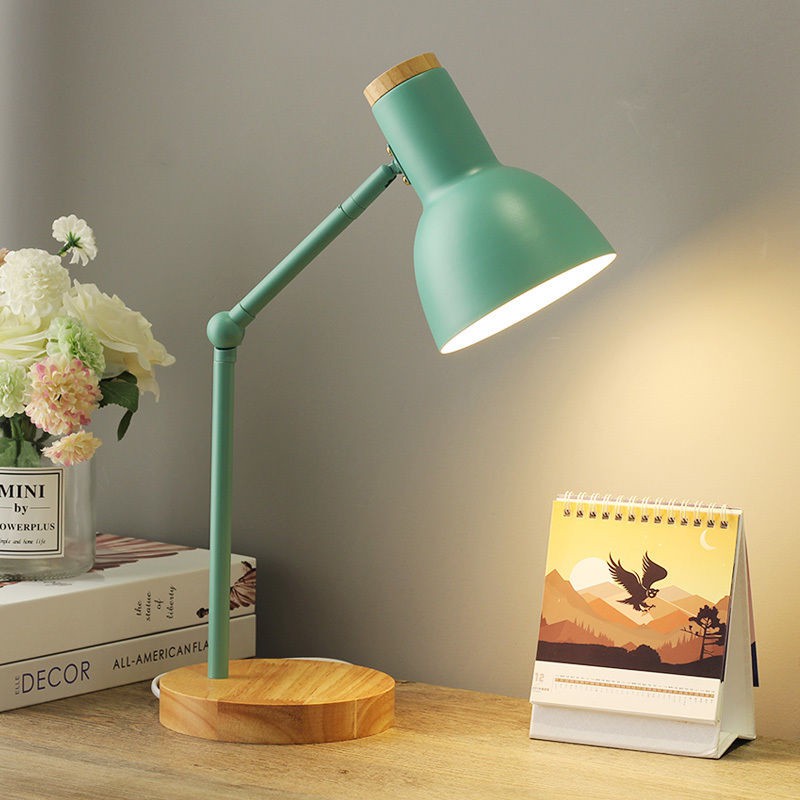 โคมไฟตั้งโต๊ะ ไฟหัวเตียงอ่านหนังสือ มินิมอล Led สวยๆ สไตล์นอร์ดิก สําหรับของตกแต่งบ้าน/ห้องนอน/ห้องนั่งเล่น