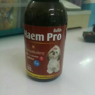 วิตตามินบำรุงเลือดแบบน้ำ haem pro