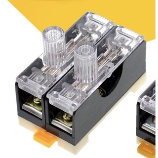 รางฟิว2ช่องB6x30มีไฟโชว์