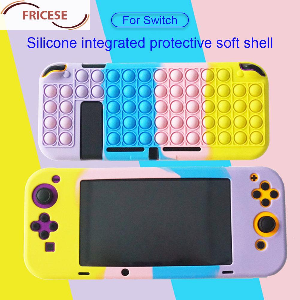 เคสซิลิโคนอ่อนนุ่มป้องกันสําหรับ Ns Switch Console #4