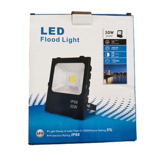 ไฟสปอตไลท์ LED Outdoor Light 30w 50w Daylight Warm white กันน้ำ