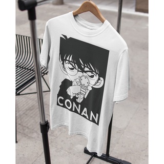 คอตต้อนคอกลมเสื้อยืด Unisex รุ่น Alf and Conan Edition T-Shirt สวยใส่สบายแบรนด์ Khepri 100%cotton comb ลายพิมพ์รีดทับได้