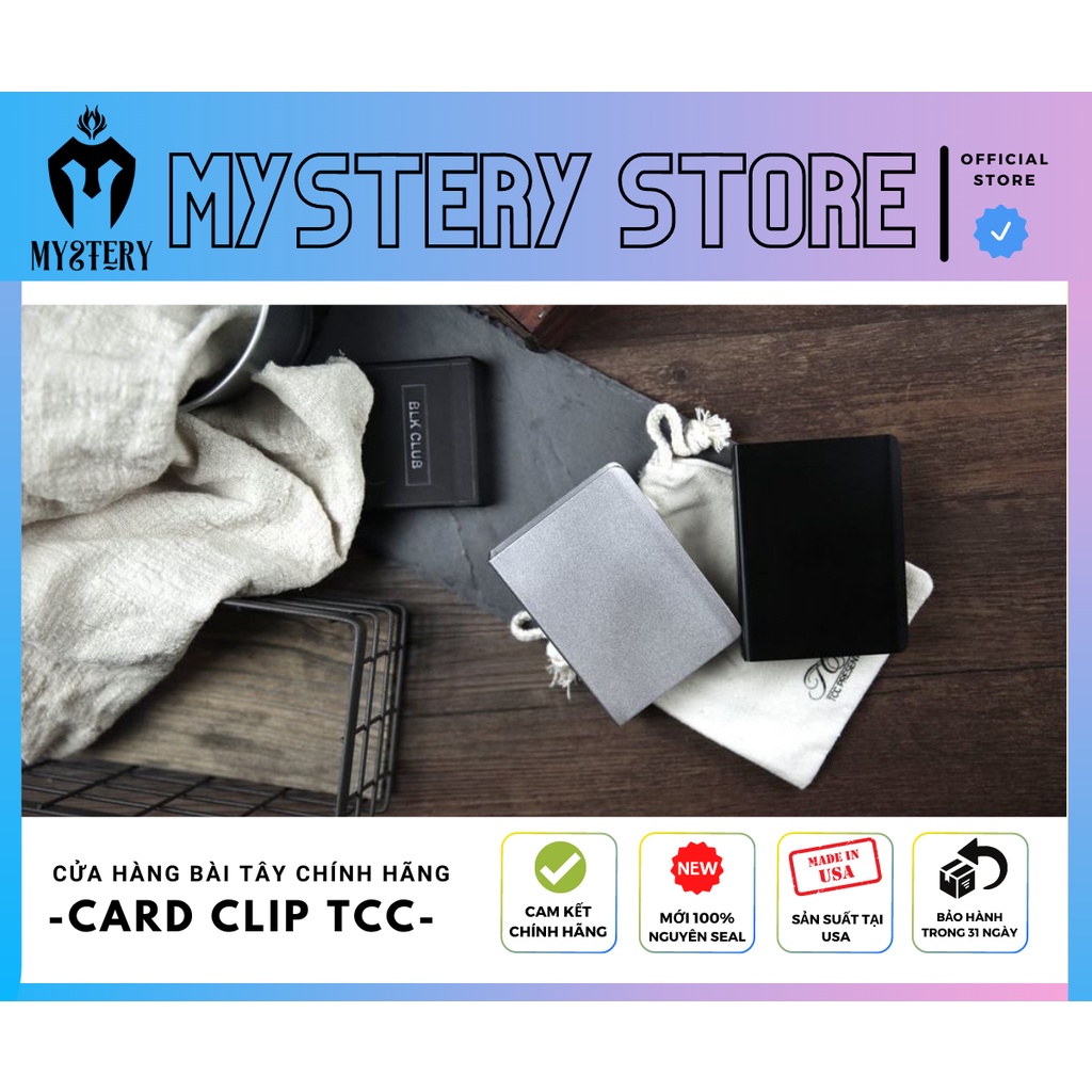 TCC Card clip: Western Card Storage Accessories - คลิปการ์ดตะวันตก - [PREMIUM GENUINE American Produ