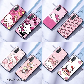 Vivo V15 V17 Pro V19 เคสมือถือแบบซิลิโคน สำหรับ Hello Kitty