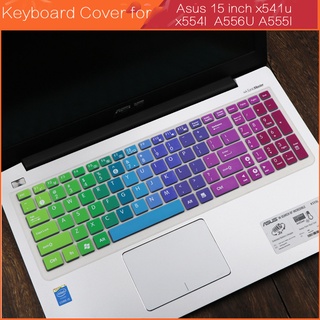 เคสคีย์บอร์ดซิลิโคนสําหรับ Asus A550L X541U X554L X541N A556U X540S A550C Gl552 Gl502 A55V X550Z A555L X541U X552E