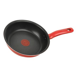 กระทะตื้น TEFAL SO CHEF 21 ซม.  FRY PAN SHALLOW 21CM TEFAL SO CHEF 21CM RED