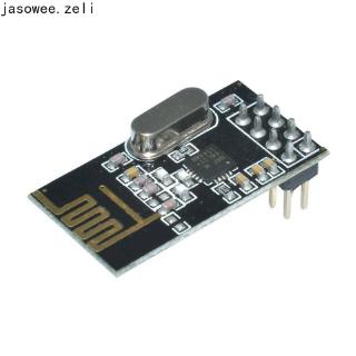 nrf 24 l 01+2 . 4 ghz โมดูลส่งสัญญาณไร้สาย 24 l01 สําหรับ arduino micro controll pcb เสาอากาศ