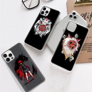 เคสโทรศัพท์มือถือแบบนิ่ม ใส ลายเจ้าหญิง Mononoke DV-174 สําหรับ VIVO Y22s Y35 Y16 Y02 Y02S Y01 Y31 Y51