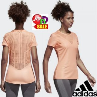 Adidas -ใหม่นำเข้า เสื้อยืดใส่ออกกำลังกาย size  L (อกจริง36-39”/เอว 29-34”/สะโพก36-39")