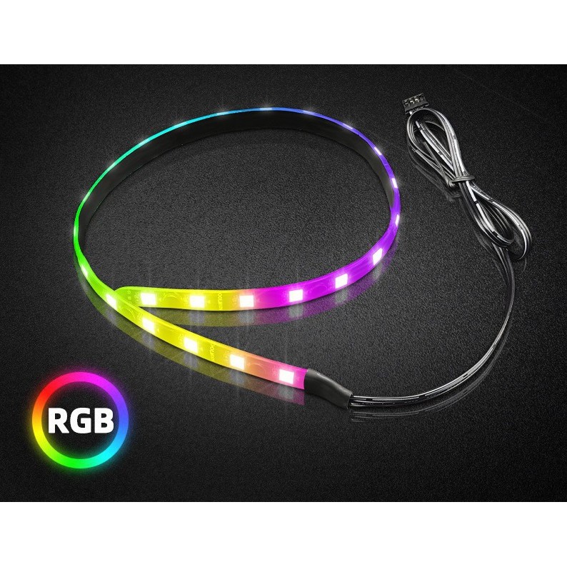   ไฟเส้น RGB แต่งคอม Coolmoon Led Strip RGB ยาว 40 cm.  