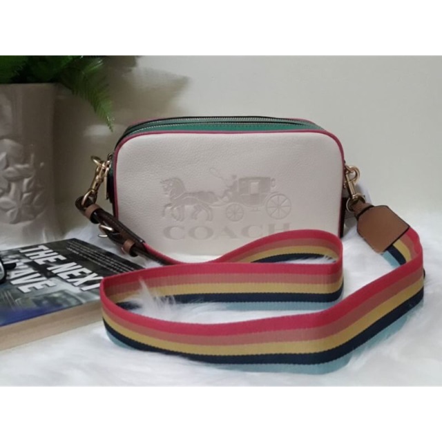 Coach F Jes Crossbody In Colorblock Shopee Thailand