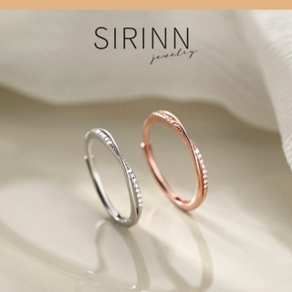 แหวนเงินมินิมอล เรียบหรู Infinity ปรับไซส์ได้ by Sirinn Jewelry