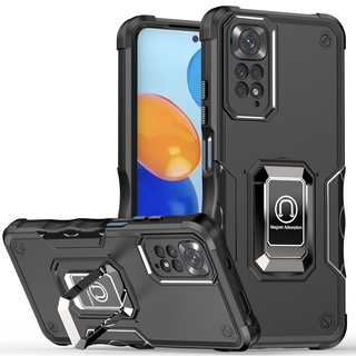 เคส Redmi Note 11 Pro สี่มุม หนา แหวนยึด แม่เหล็กดึงดูด เคสโทรศัพท์ กันกระแทก