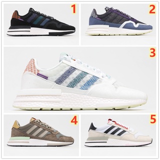 พร้อมส่ง Ad Commonwealth × Ad Consortium zx500 รองเท้าวิ่งลําลอง แบบผูกเชือก สําหรับเล่นกีฬากลางแจ้ง 1