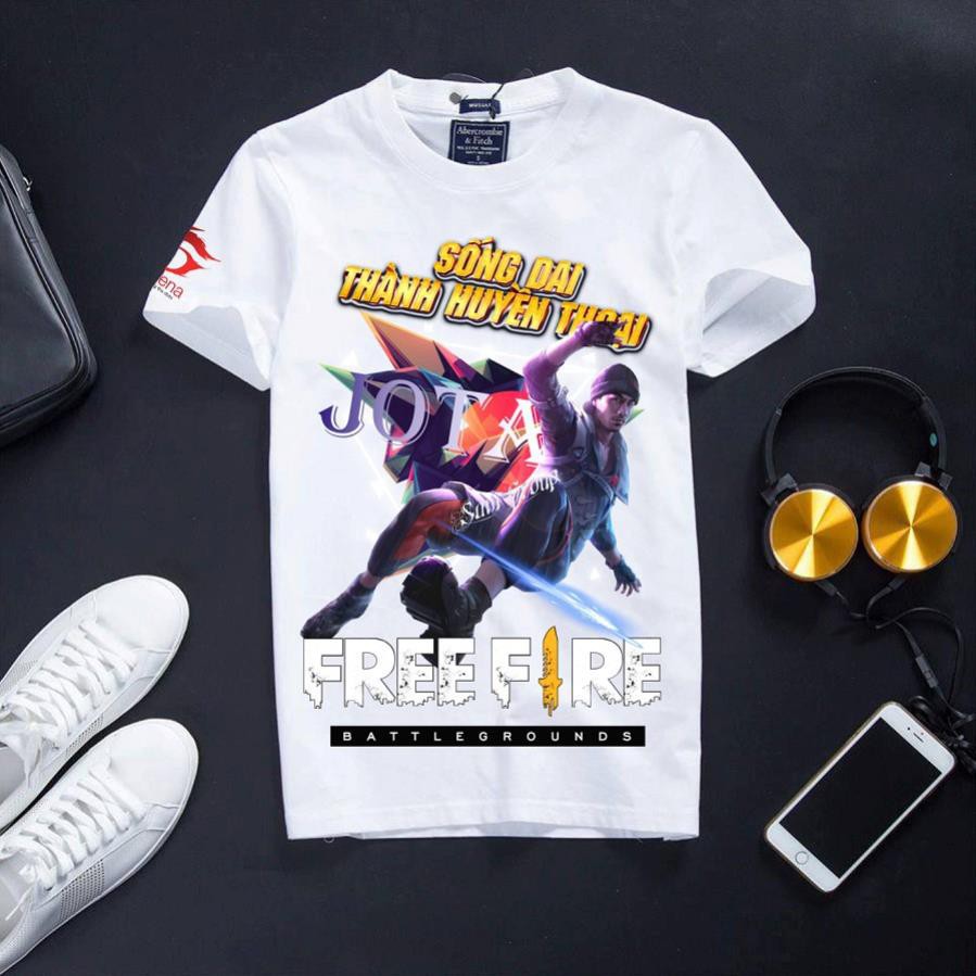 [FREE FIRE]เสื้อยืดผู้ชายพิมพ์ลาย cotton Free Fire ราคาถูกพร้อมเทคโนโลยีเกาหลี - JOTA - สินค้าขายดี