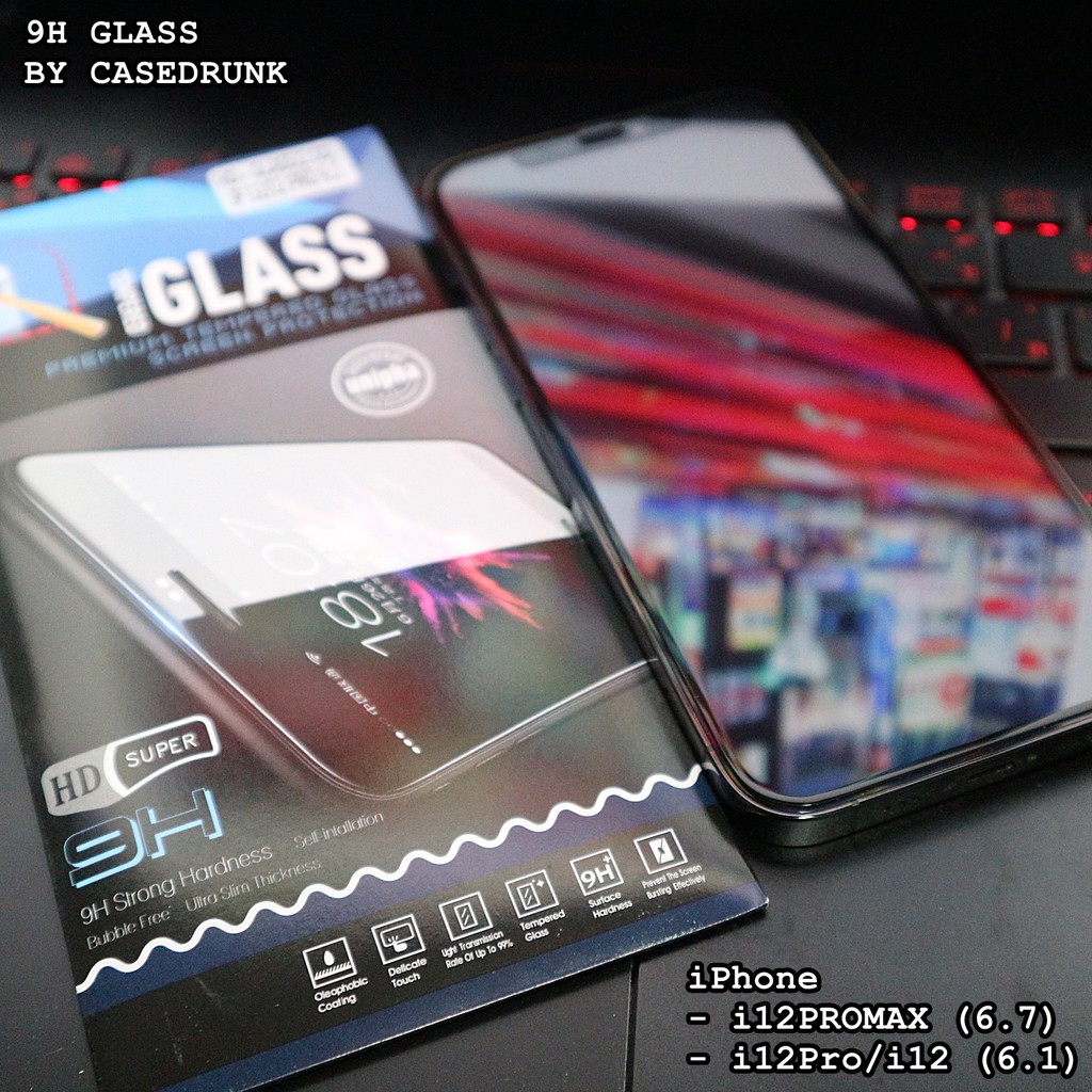 🦾🇹🇭 (Premium) ฟิล์มกระจกเต็มจอ 2.5D 9H ฟิล์มสำหรับไอโฟน 14Promax 14Pro 14Plus 14 13Promax 13Pro 13 1