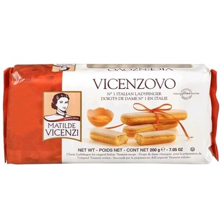 บิสกิตแท่ง เลดี้ฟิงเกอร์ Matilde Vicenzi Italian Lady Fingers 200g.