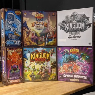 Kingdom Rush Boardgame ALL-IN Kickstarter ครบๆจบที่นี่ Dragon Chest Tower Defence บอร์ดเกมส์ หายาก ของสะสม