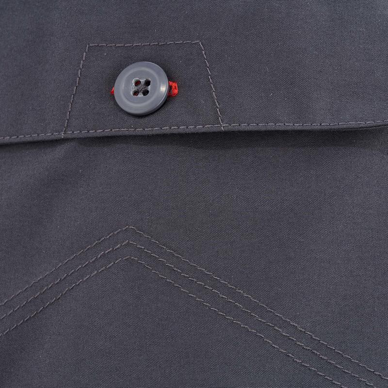 กางเกงขายาวผู้ชายเดินป่า NH100 สีเทา Men s hiking trousers NH100 thumbnail 3