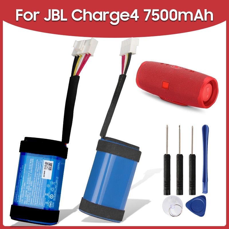 Original เปลี่ยนแบตเตอรี่ ID998 IY068 7500MAh สำหรับ JBL Charge 4 Charge4 SUN-INTE-118 Bluetooth Au
