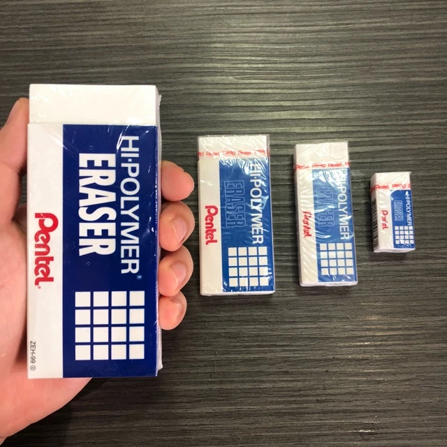 Pentel ยางลบเพนเทล Hipolymer-Eraser
