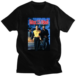 Doughboy Boyz N The Hood เสื้อยืดลําลอง แขนสั้น พิมพ์ลายภาพยนตร์ยุค 90 สไตล์ฮิปฮอป แฟชั่นฮาราจูกุ สําหรับผู้ชาย