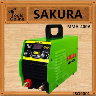 SAKURA ตู้เชื่อม MMA-400A เครื่องไฟฟ้า ราคาประหยัด ทนทาน เชื่อมได้นาน ตู้เชื่อมไฟฟ้า ตู้เชื่อมMMA