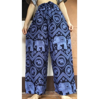 กางเกงขายาวผู้หญิง กางเกงสาวอวบ Elephant Pants/Harem pants/Thailand Pants/Yoga pants