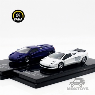 โมเดลรถยนต์ PARA64 Cizeta Cisitalia V16T Beacon Version Diecast ขนาด 1:64 ของเล่นสําหรับเด็ก